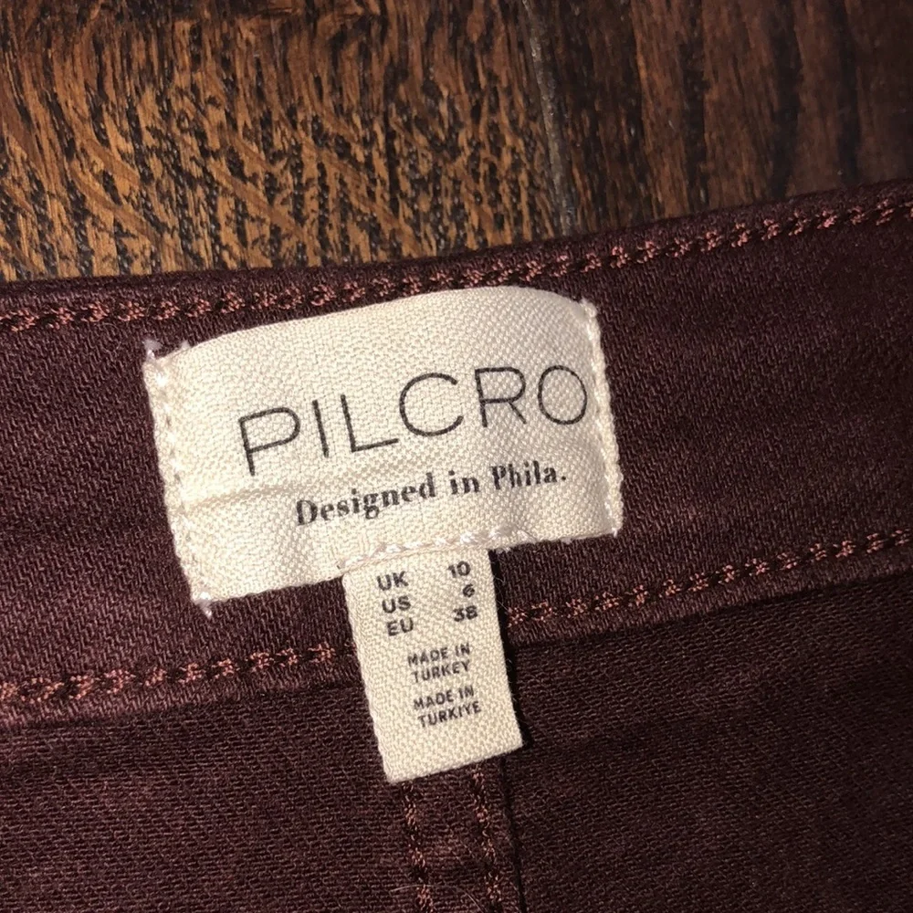 PILCRO faux leather maxi skirt size 6